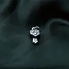 Colgante de Cerradura Ruyi Retro de Plata Pura S999 Colgante Auspicioso Pulsera de Cuerda Trenzada a Mano Accesorios Hechos a Mano para DIY