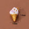 Accesorios Antiguos Vietnamitas de Oro de Arena Alta Retención de Color Cuentas Espaciadoras Colgante de Zirconio Incrustado de Durazno Cadena de Extensión para Pulsera y Collar Joyería DIY