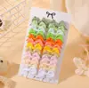 Conjunto Europeu e Americano Mais Vendido de Presilhas de Cabelo com Laço para Crianças Mini Presilha de Cabelo de Bebê Cor Pura Menina Simples Presilha Lateral 325