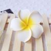Pasador de Flor de Plumeria 4/5/6/7/8/9cm Flor Artificial Hawaiana Flor Pe para Traje de Baño y Viaje
