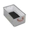Caixa de armazenamento xadrez para dormitório guarda-roupa artefato de armazenamento para casa roupas calças cesta de armazenamento grande organizador dobrável