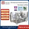 Máquina de sacos tipo 250 de 8 estações, totalmente automática de fábrica, host para sacos tridimensionais, sacos para alimentos, sacos para ração de gato, sacos para ração de cachorro, host