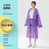 Capa de Chuva Reutilizável Peça Única Eva Outdoor Capa de Chuva de Corpo Inteiro para Homens e Mulheres Adultos Vestuário Outdoor Poncho de Montanhismo Capuz Impermeável