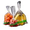 Bolsa para Envasado de Frutas Personalizada Transparente de Plástico Bolsa para Envasado de Frutas y Verduras Desechable Bolsa de Alta Calidad para Conservar la Frescura de la Fruta Bolsa de Envasado