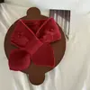 Cachecol para Bebê Estilo Coreano Recém-Nascido Outono e Inverno Exterior Quente Cor Sólida Simples Fácil de Combinar Estilo Estrangeiro Cachecol Cruzado Infantil