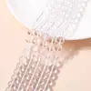 Cristal de Vidrio Teñido al Agua Multicolor Cuentas de Vidrio Pintadas 6~10m Luz Blanca Pulsera DIY Accesorios para Collar Cuentas Redondas Venta al por Mayor