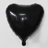 Comercio Exterior Globos de 18 pulgadas en Forma de Corazón y Estrella de Cinco Puntas en Varias Formas, Decoración de Habitación de Boda, Globos de Nochevieja, Globos de Helio