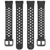 Aplicable a la pulsera Huawei 9 NFC correa oficial de silicona reloj universal Huawei Band 10/9/8 con agujero redondo