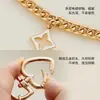 Adecuado para Bolsa de Paseo Coch Cochi Cadena de Extensión de Trébol de Cuatro Hojas Accesorios Cadena de Extensión para Correa de Bolso Laurel31 Cadena Decorativa