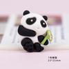 Novos acessórios de resina desenhos animados panda diy creme cola caso de telefone Patch crianças acessórios de cabelo decoração caixa de armazenamento