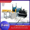Shandong vácuo bubble breaking machine poliuretano foaming machinery soft foam sponge pu pillow double-layer roller bubble pressing machine equipment