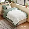 Comercio Exterior Transfronterizo Manta Amazon Cubierta para Cama de Dormitorio Sofá Manta Suave Blanca Manta de Franela Linda para Bebés Niñas
