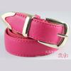 Cinturón decorativo para mujer estilo coreano Nuevo cinturón de imitación de cuero hebilla de alfiler vintage cinturón ancho Y1045