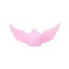 Llavero Personalizado con Logo Transfronterizo, Cubierta de Silicona con Forma de Ala para Tapa de Labial/Brillo de Labios, Tapa de Bálsamo Labial con Clip de Grado Alimenticio