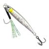 10g-80g pez plomado satinado de cinco colores cebo duro láser plancha de hierro plomo pez tres anzuelos pesca marítima pesca en barco cebo Luya al por mayor