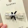Pinza para el Cabello Estilo Coreano Retro Estampado de Leopardo para Mujer Horquilla Exquisita de Gama Alta Clip BB Dulce Dopamina Clip para Flequillo Lateral Accesorios para el Cabello