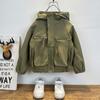 Ropa de Calle Frita para Niños Ropa de Moda Cool para Niños Ropa de Primavera Chaqueta Tooling 2024 Nuevo Estilo Top de Primavera y Otoño para Bebé