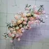 Arreglos Florales para Bodas, Flores Decorativas de Esquina, Decoraciones Florales para Pasarelas, Montaje de Lugar de Boda, Arte Floral Terminado