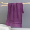 Conjunto de Toalhas de Presente de Algodão de Fibra Longa Toalha Espessa Absorvente Toalha de Banho Toalha Quadrada Presente para Adulto Conjunto de Três Peças Logo Personalizado