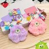 Original Lindo Monstruito Peluche Juguete Bolsa Colgante Colgante Llavero de Coche Regalo Cadena para Teléfono Móvil Regalo Pequeño Femenino