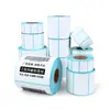 Fábrica de Adesivos Personalizáveis Autoadesivos Tamanho Especial 80*40 Fundo Branco Papel Térmico Três Provas 100*150