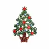 Nuevos Broches de Serie Navideña: Campanitas de Muñeco de Nieve Lindas, Decoraciones de Ropa de Moda, Broches para Fiesta de Navidad