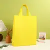 Bolsas Plegables No Tejidas en Stock, Bolsas Impresas Publicitarias, Bolsas de Tote Creativas Laminadas No Tejidas, Gran Capacidad al por Mayor