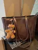 Bolso Retro de Gran Capacidad para Mujer 2026 Otoño Nuevo Estilo Coreano Bolso Tote Retro Bolsa de Hombro para el Trabajo y el Viaje