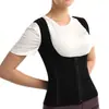 C Novo Colete Respirável com Alças Cruzadas, Suporte para o Busto, Cintura Marcada, Suporte nas Costas, Modelador Corporal para Fitness, Protetor de Cintura, Faixa para Apertar o Abdômen, Fivela Fina, Peça Modeladora