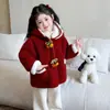 Chaqueta de Polar para Niñas Invierno 2025 Estilo Nuevo Suéter de Lana para Niños Estilo Coreano Top Cálido de Invierno para Bebé Tendencia