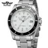Nuevo reloj mecánico casual para hombre t-winner8066 Reloj mecánico de negocios Reloj mecánico de volante para hombre