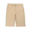 Pantalones Cortos Casuales de Negocios para Hombre de Lujo Ligero Ropa Exterior de Verano para Hombre Delgada Transpirable de Secado Rápido Ajuste Delgado de Longitud Media para Hombre