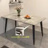 Mesa de jantar em pedra sinterizada, um conjunto de mesa e cadeiras de jantar moderno e minimalista para uso doméstico, nova mesa de jantar retangular 2026 para a sala de estar