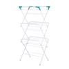 Secador de Ropa Plegable y Extensible con 70% de Descuento, No Requiere Instalación, Secador de Toallas de Piso de Tres Niveles para Baño y Interior para Almacenamiento