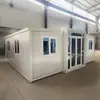 Casa Dobrável de Duas Asas, Casa Contêiner Dobrável Expansível e Móvel, Contêiner Expansível de Duas Asas