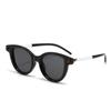 Nuevos Marcos Planos Transfronterizos Europeos y Americanos para Hombres y Mujeres, Marcos de Gafas Retro Personalizados Ojo de Gato, Gafas Planas Modernas Ins de Luz Azul