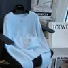Suéter de Punto Redondo Suave Cepillado de Lana Cachemira de una Sola Pieza para Mujer, Estilo Hong Kong y Americano, Adecuado para Usar en Capas en Otoño e Invierno