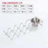 Suporte para Tacos Aço Inoxidável 304 Suporte para Tortillas Criativo Suporte de Exibição para Rolinhos de Milho Suporte para Tortillas Mexicanas