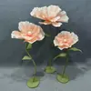 Flores para corredor de casamento produto acabado flores de espuma EVA flores grandes feitas à mão flores de arte em papel adereços para vitrine decoração de casamento