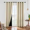 Productos Terminados de Dropshipping Amazon Transfronterizo Cortinas Blackout Total Praga con Ojales para Cortinas de Dormitorio y Sala de Estar