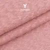 Tejido de Cachemira Copo de Nieve de 260 g Mezcla Acrílica Elástico Algodón Copo de Nieve Tejido de Punto Tela para Camiseta Casual de Mujer
