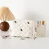 Bolsa Cosmética Portátil de Gran Capacidad Estilo Lindo 2023 Nuevo Estilo Cuidado de la Piel Estilo Ins Color Caramelo Bolsa de Almacenamiento Corazón de Niña