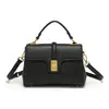 2021 nova moda feminina bolsa quadrada pequena com fecho no ombro bolsa casual para mãe capa bolsa mensageiro portátil primeira geração de cabelo