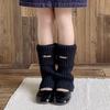 Calcetines Gruesos y Cálidos para Niños para Otoño e Invierno, Calcetines Holgados para Niñas, Color Sólido Estilo Coreano, Calentadores de Pantorrilla Tejidos para Niñas Mayores