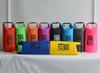 Bolsa de playa de color sólido de fábrica de varias capacidades, bolsa seca impermeable, barril impermeable para exteriores en stock, ventas directas