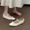 Primer Encuentro con Ji Xiaoxiang: Zapatos Planos para Mujer con Tacón Oculto, Nueva Colección Otoño 2026, Versátiles Mary Janes Planos para Combinar con Faldas