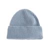 Chapéu Feminino Outono e Inverno Moda Europeia e Americana Chapéu Cor Sólida Edição Leve Chapéu Tricotado Outdoor Chapéu de Lã Quente Feminino Outono e Inverno para Homens