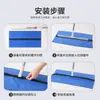 Capa para Mop Mágico, versão com zíper espessada, microfibra ultrafina, absorvente de água, pano de limpeza de chão doméstico, pano de chão