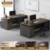 Combinación de Escritorio y Silla para Personal Estación de Trabajo Simple Moderna Individual y Doble Escritorio de Oficina para Jefe Escritorio Financiero para Computadora