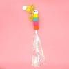 Juguete para gatos, columpio automático, juguete colgante para puerta, pluma elástica, divertido palo para gatos, campana TikTok, entrega de una sola pieza